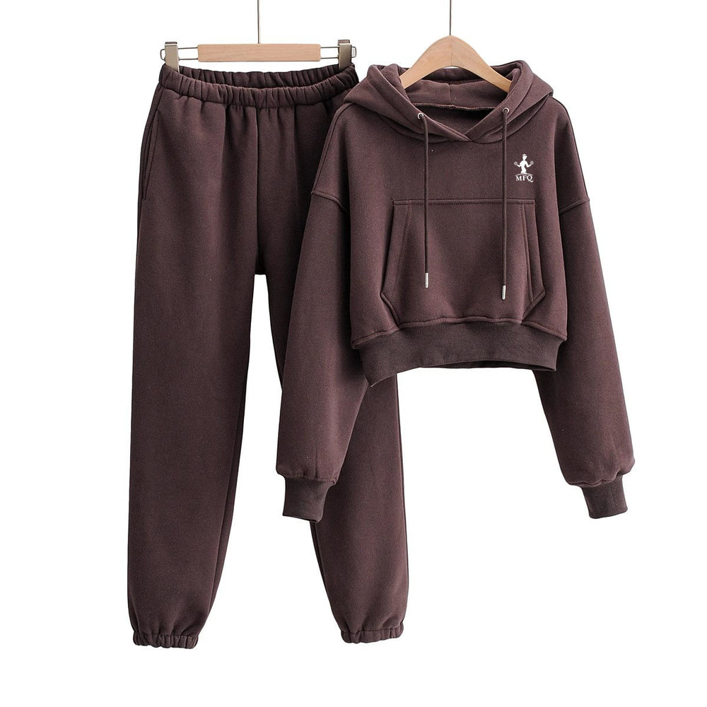 
            
                Load image into Gallery viewer, MFQ RICH BROWN TRACKSUIT
            
        