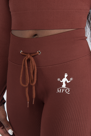 MFQ ODB Nude Ribbed Leggings