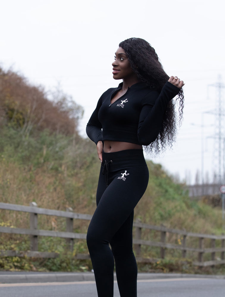 
            
                Load image into Gallery viewer, MFQ ODB Black Long Sleeve Crop
            
        