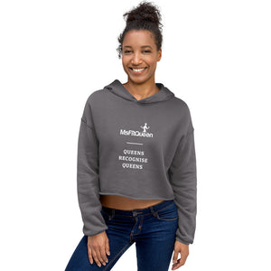 Queens Crop Hoodie